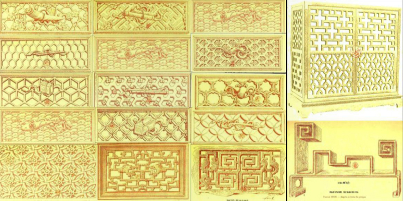 Hoa văn và hoạ tiết đặc trưng của phong cách Indochine