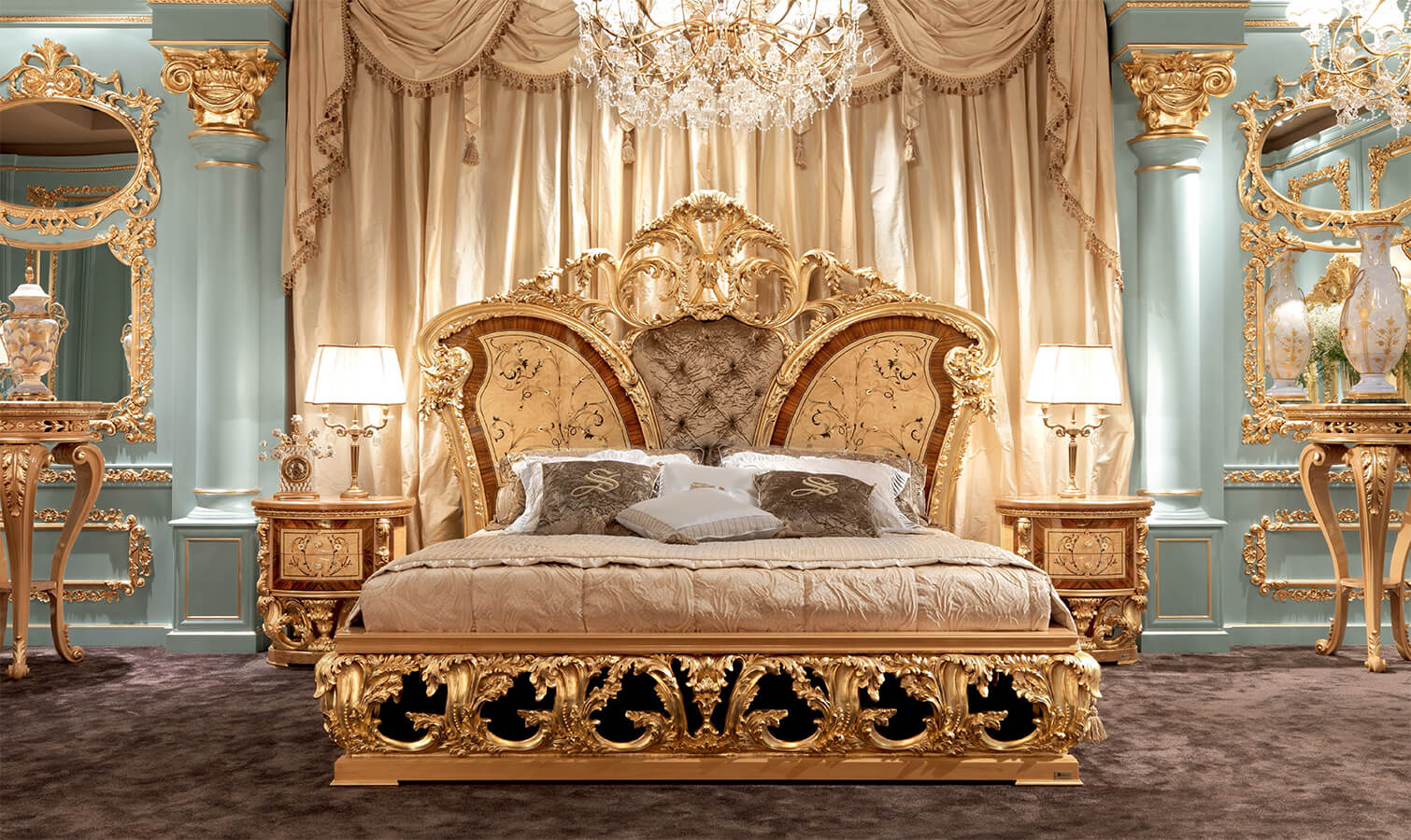 phòng ngủ tân cổ điển Socci_Versailles