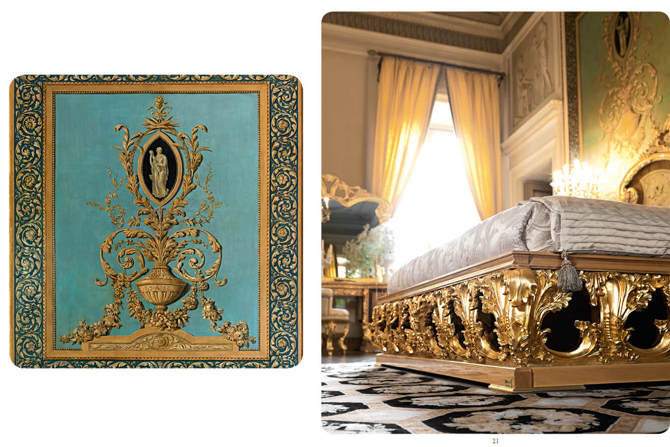 phòng ngủ tân cổ điển Socci Versailles
