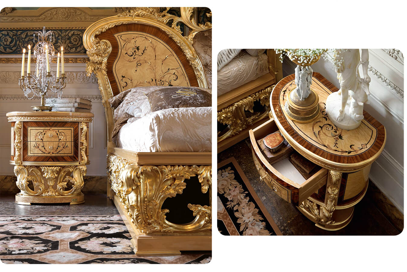 phòng ngủ tân cổ điển Socci Versailles