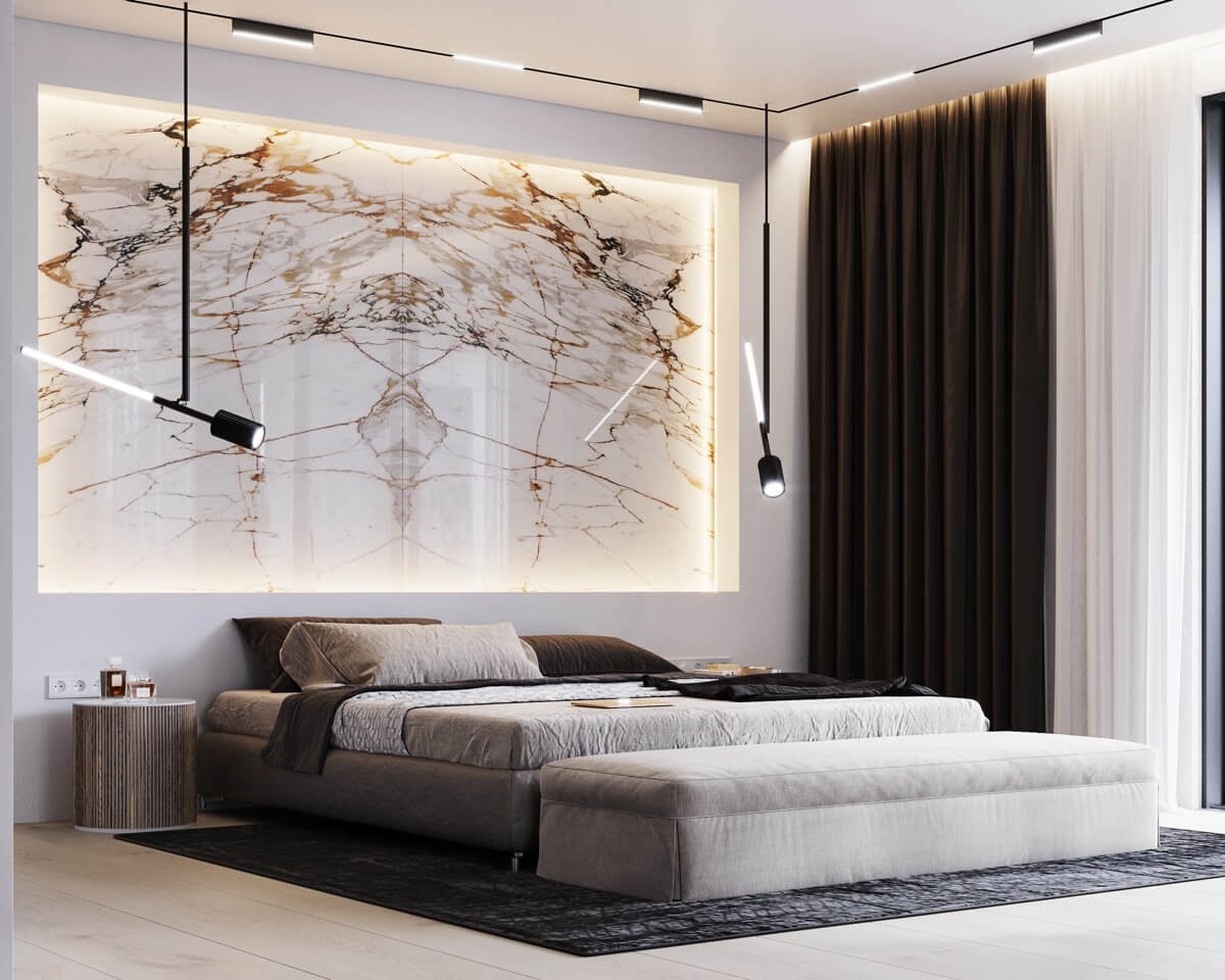 thiết kế nội thất phòng ngủ luxury 10