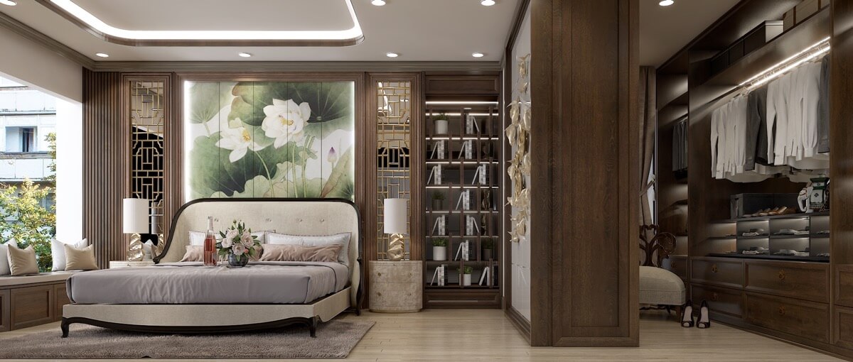 thiết kế nội thất phòng ngủ luxury 25