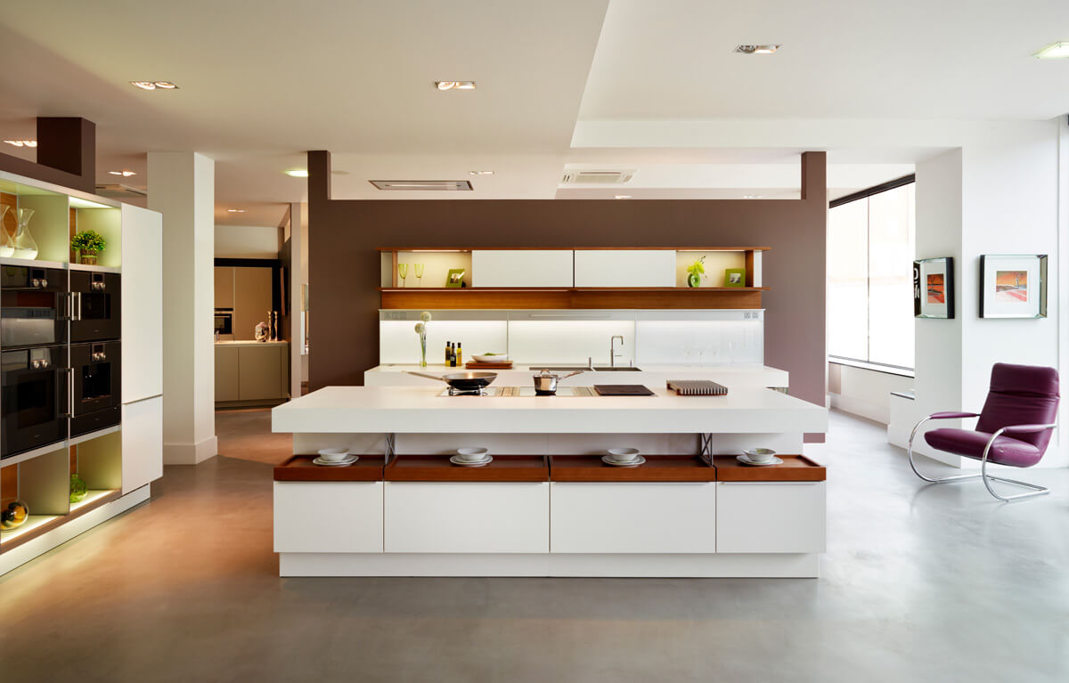 thiết kế nội thất nhà bếp hiện đại luxury 23