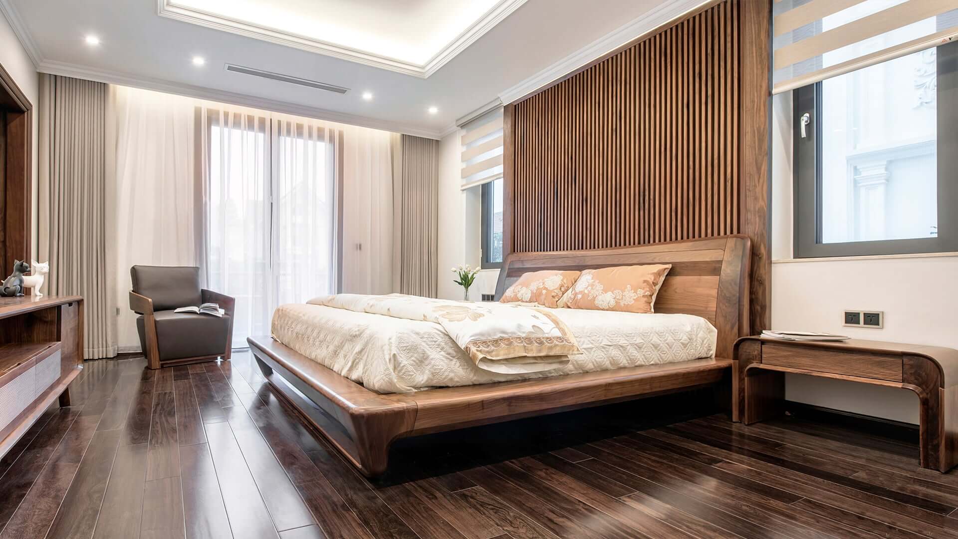 nội thất phòng ngủ gỗ tự nhiên đẹp 13